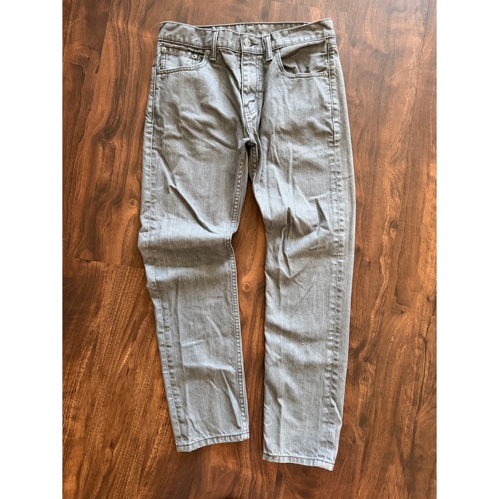 Levis 508 Men's Jeans Light Gray Regular Straight Fit Size 30x30 Discontinued